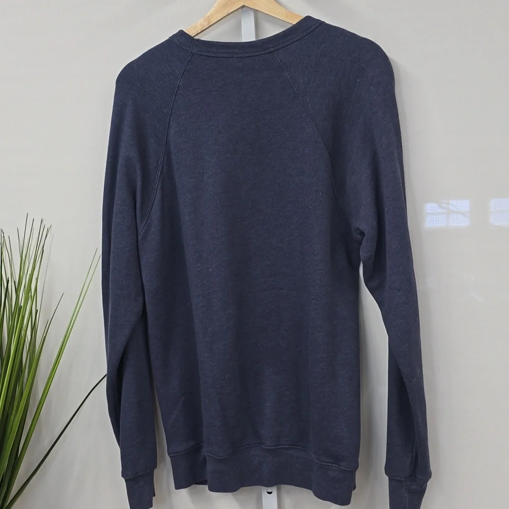 Music Festival Blue Crewneck Sweatshirt Large - Picture 6 of 6